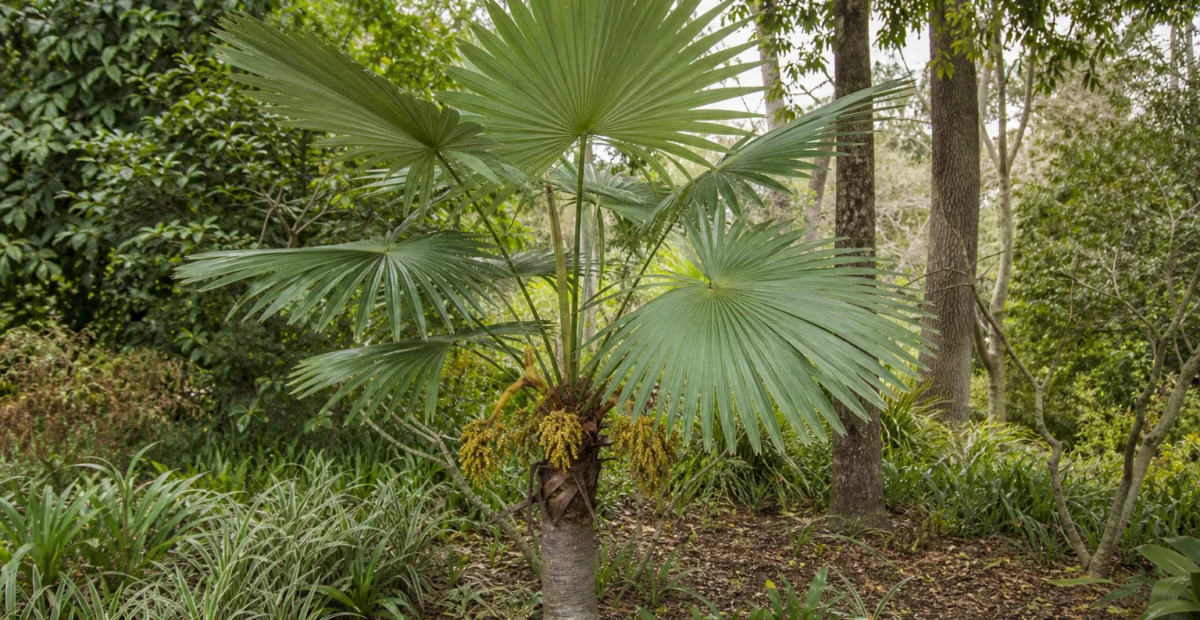 Trachycarpus latisectus – plant photo